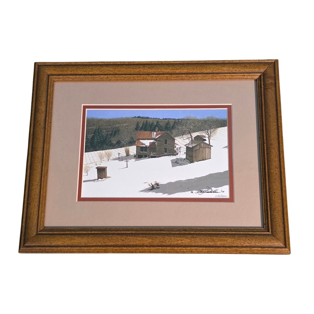 "Ray's Place" by North Carolina artist Bob Timberlake Framed‎ Dated 2010